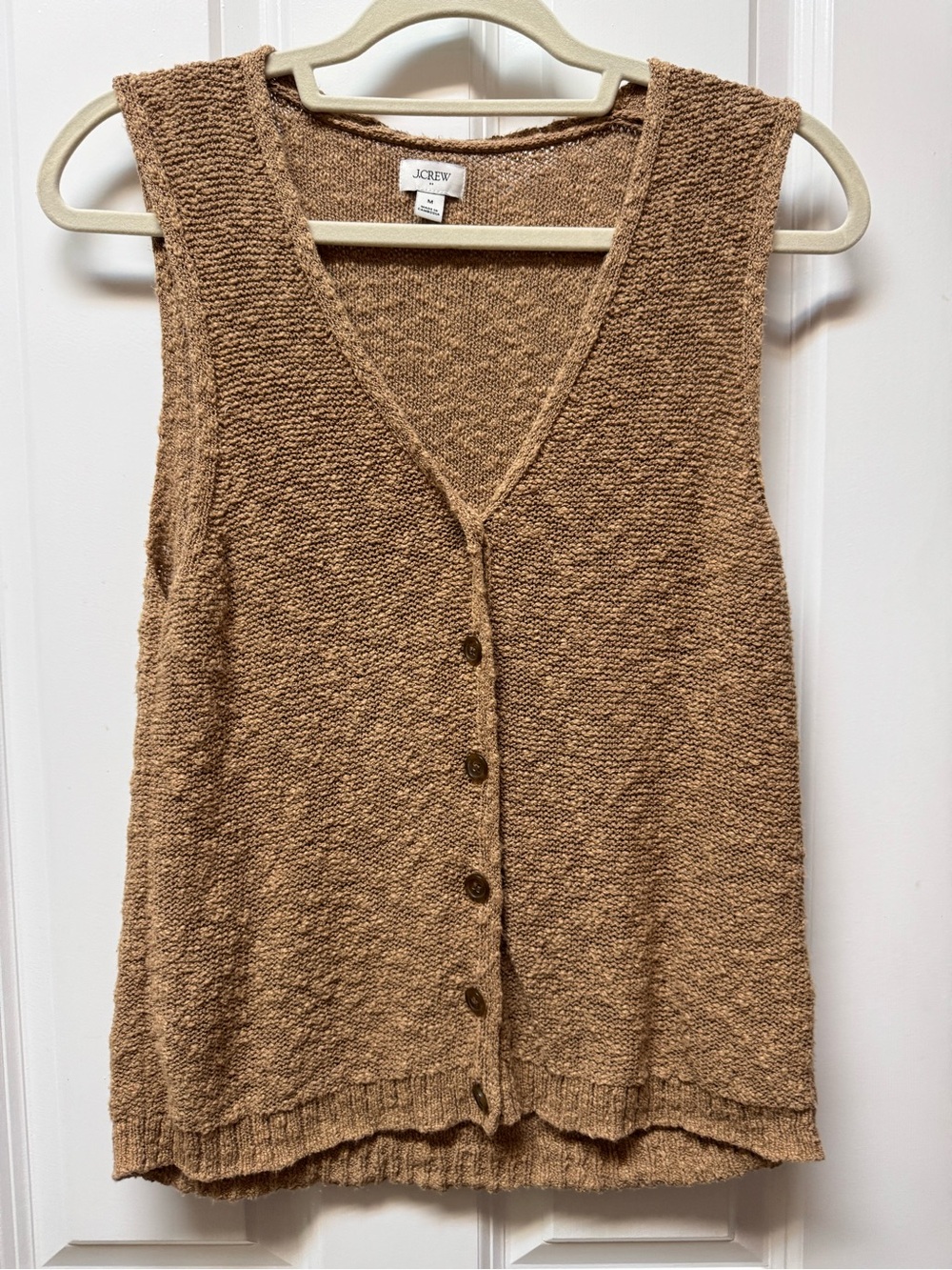 J Crew Factory button up beach sweater